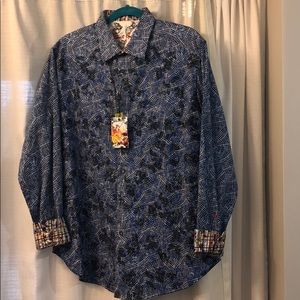 Robert Graham Hutchinson Long-Sleeve Woven Shirt